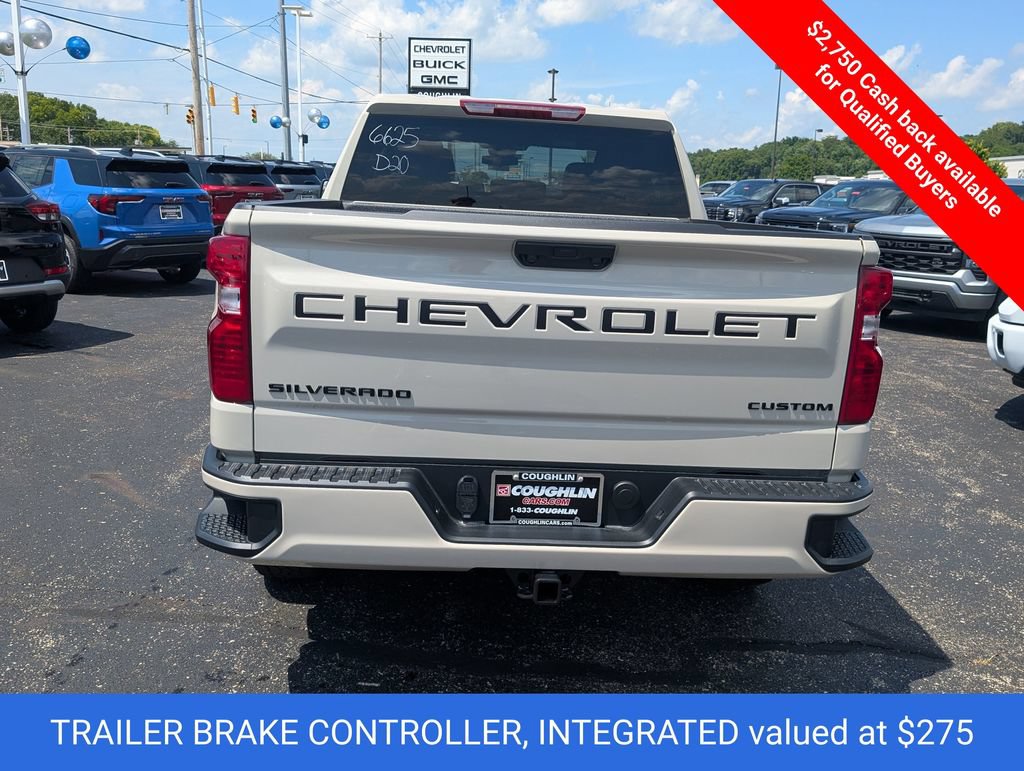 New 2026 Chevrolet Silverado 1500 Custom w/ Turbomax Blackout Package AWD/4WD image 6