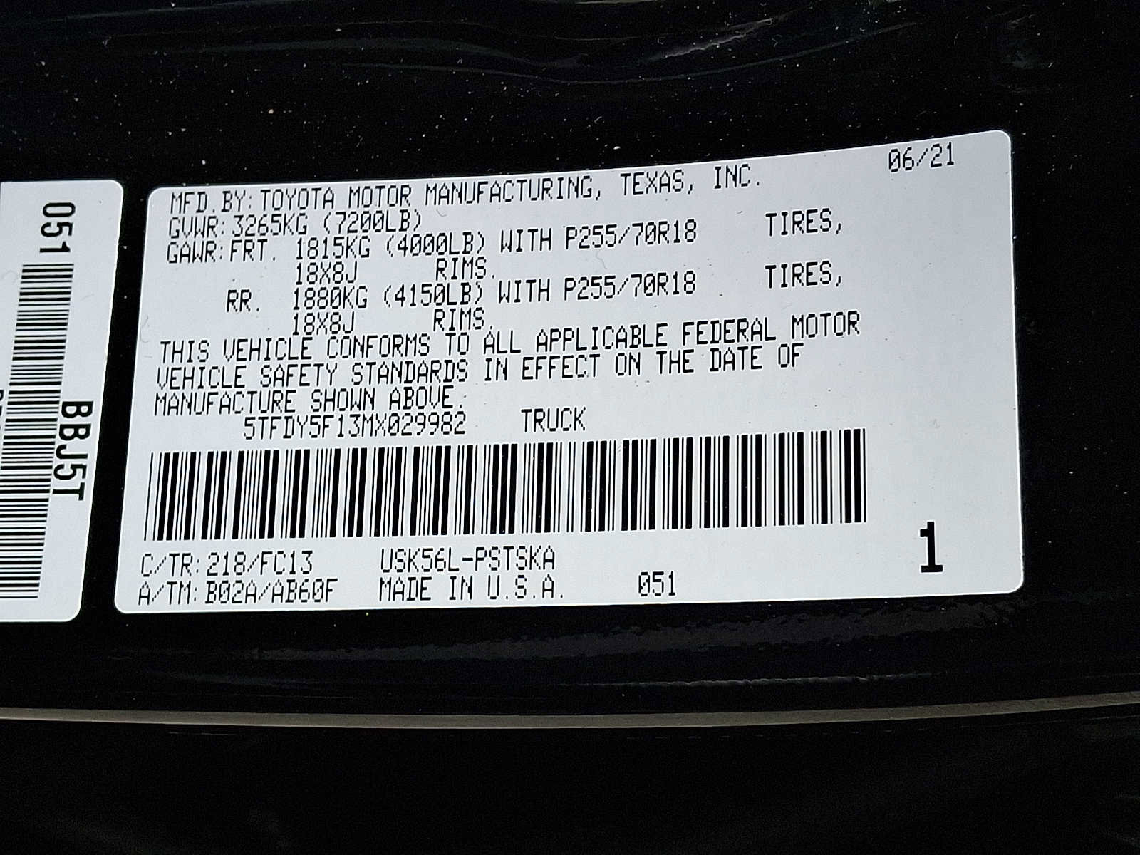 Used 2021 Toyota Tundra SR5 w/ SX Package image 25