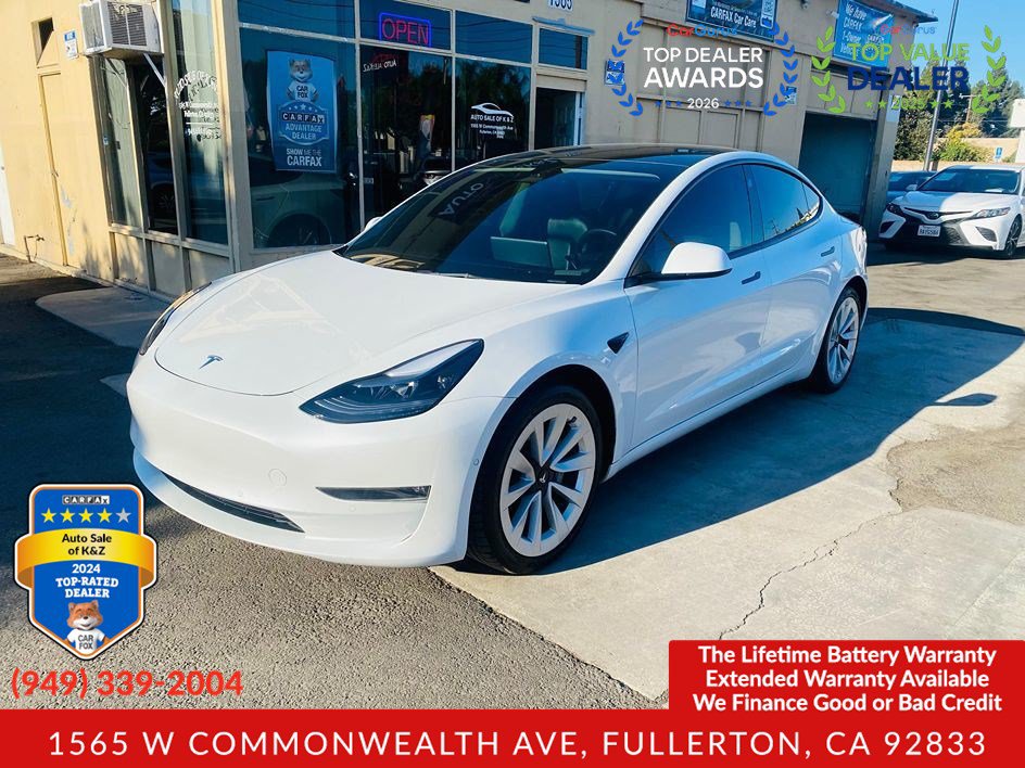Used 2022 Tesla Model 3 Long Range AWD/4WD image 11