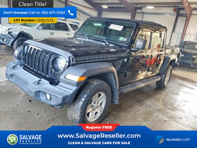 Used 2020 Jeep Gladiator Sport w/ Quick Order Package 23S