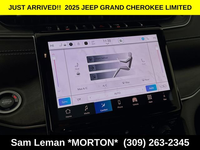New 2025 Jeep Grand Cherokee Limited w/ Black Appearance Package image 20