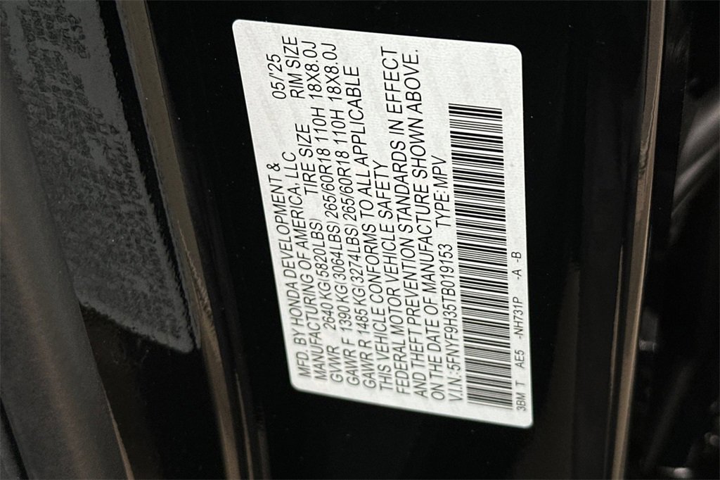 Used 2026 Honda Passport RTL image 35