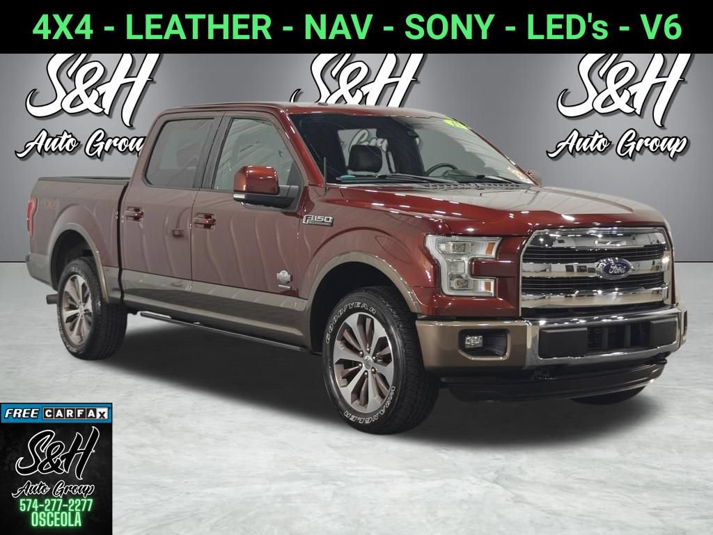 Used 2015 Ford F150 King Ranch w/ Equipment Group 601A Luxury AWD/4WD video 1