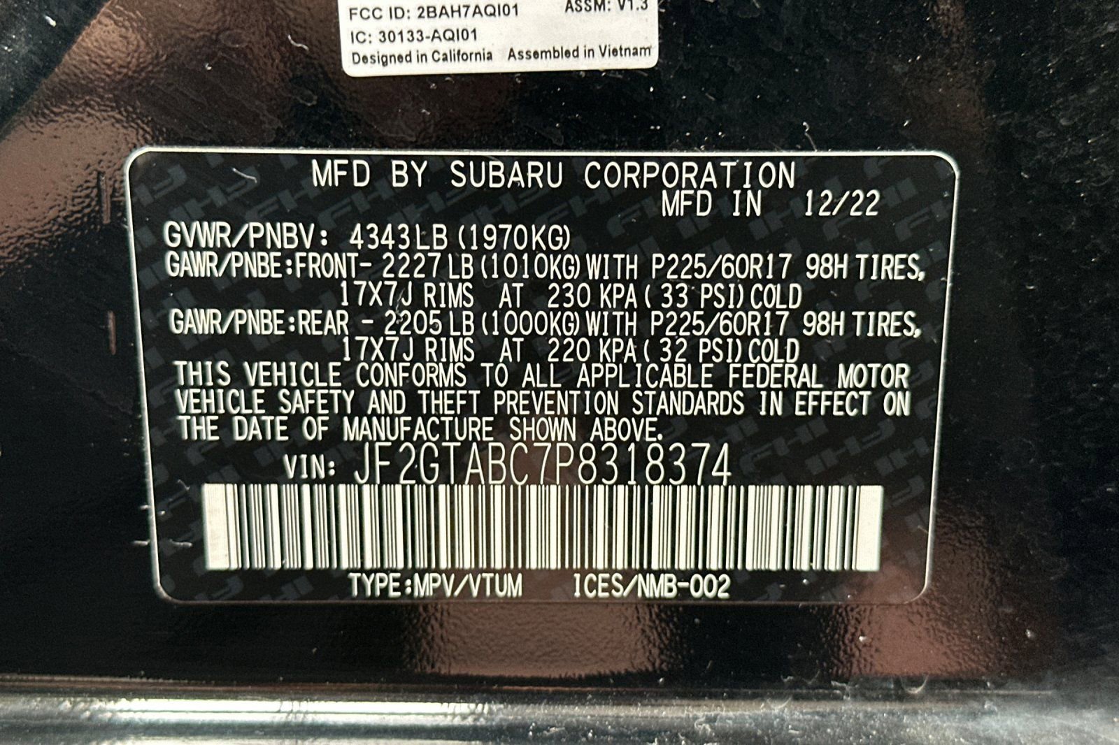 Used 2023 Subaru Crosstrek 2.0i AWD/4WD image 35