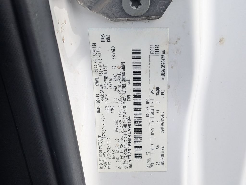 Used 2019 Ford Ranger XL w/ Equipment Group 101A Mid RWD image 37