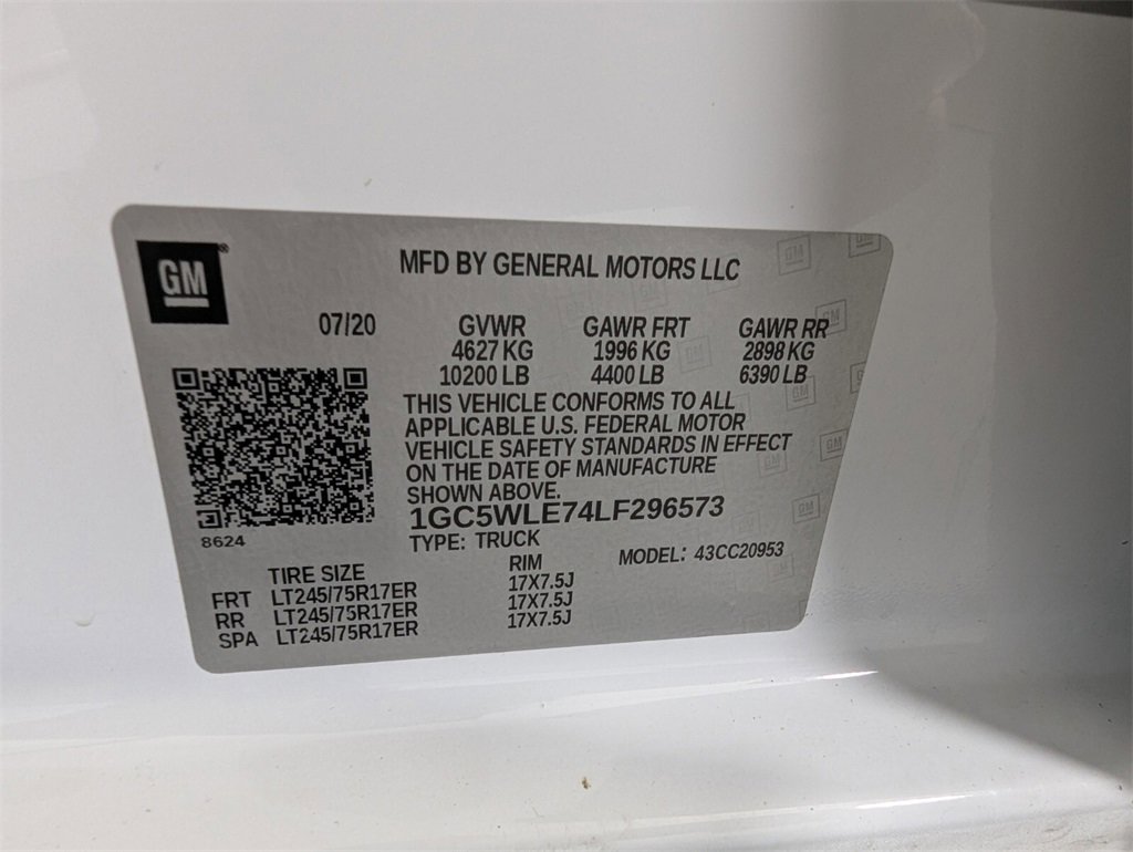 Used 2020 Chevrolet Silverado 2500 W/T w/ WT Convenience Package image 24