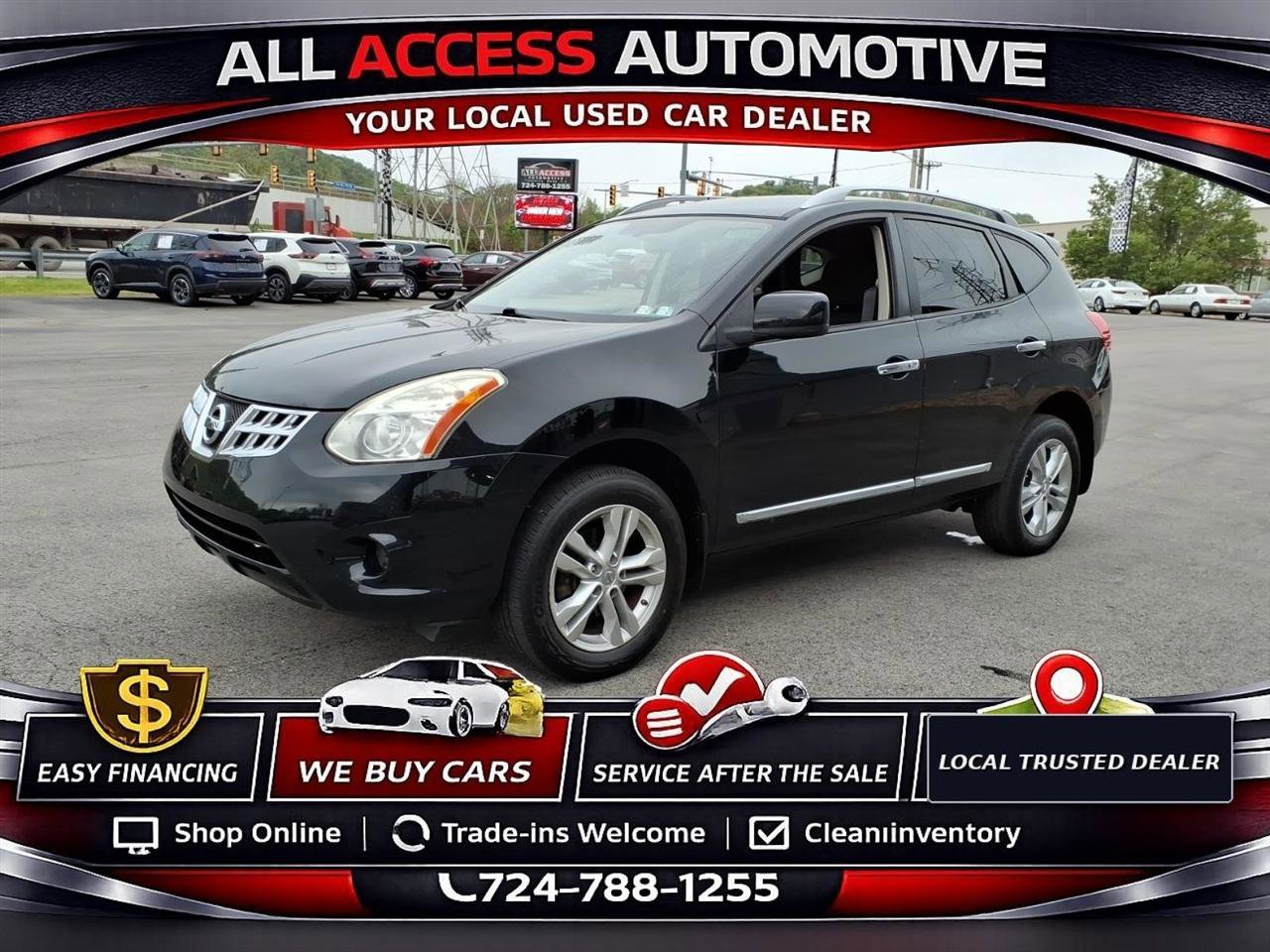 Used 2013 Nissan Rogue SV AWD/4WD image 3