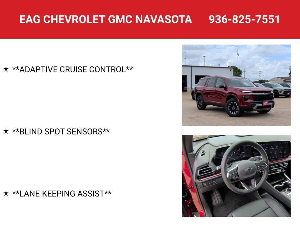New 2026 Chevrolet Traverse Z71 w/ Driver Confidence Package AWD/4WD image 8