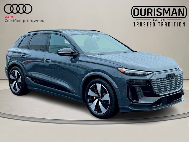 Certified 2025 Audi SQ6 e-tron Prestige w/ Black Optic Package