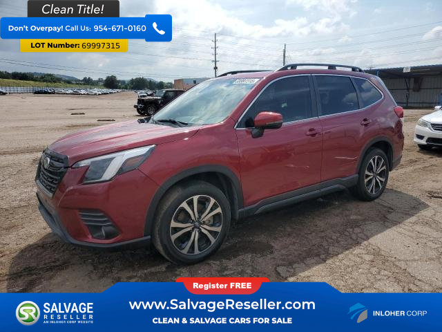 Used 2023 Subaru Forester Limited