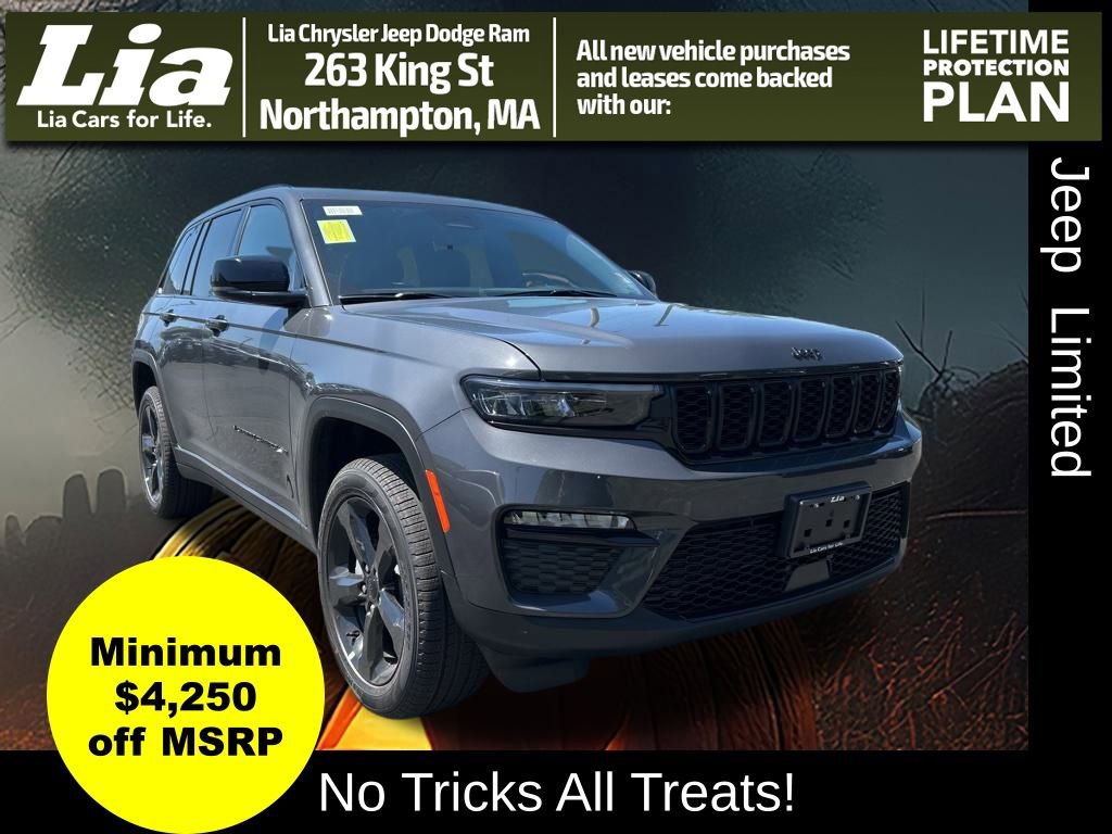 New 2025 Jeep Grand Cherokee Limited w/ Black Appearance Package