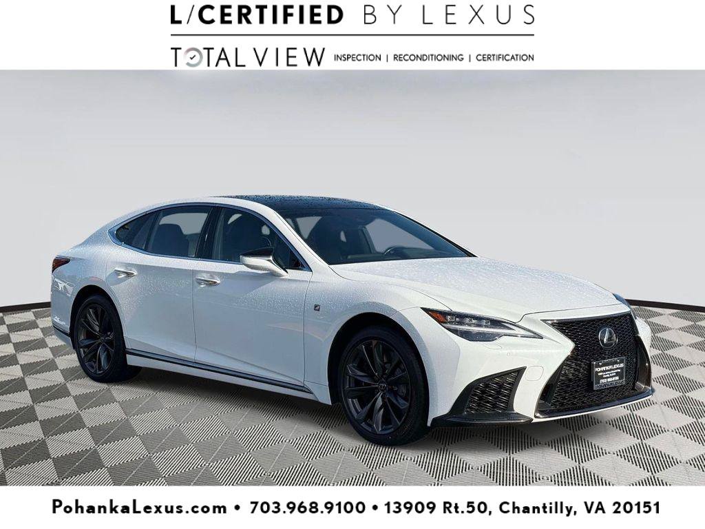 Used 2022 Lexus LS 500 F Sport w/ Accessory Package (Z1) AWD/4WD video 1