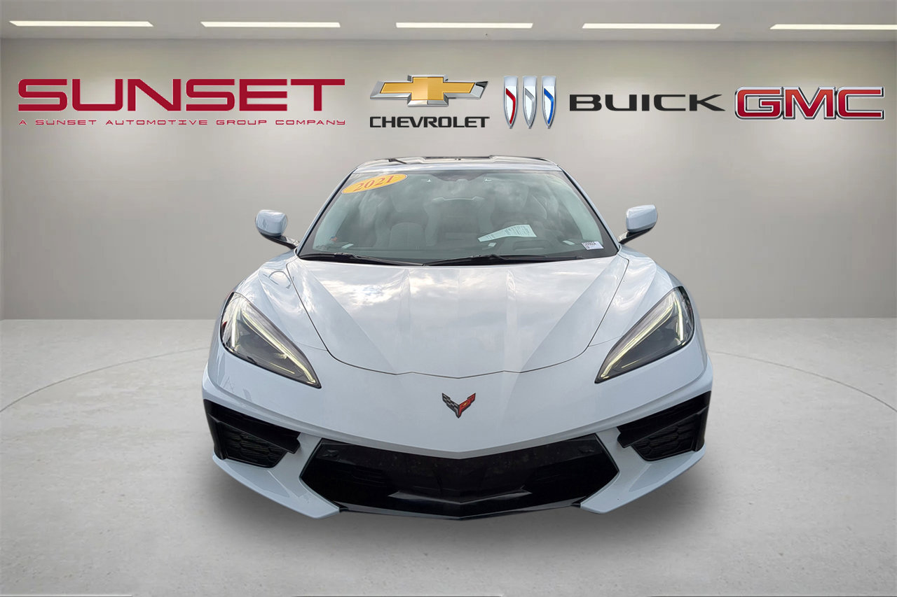 Certified 2021 Chevrolet Corvette Stingray Premium Cpe w/ Engine Appearance Package image 2