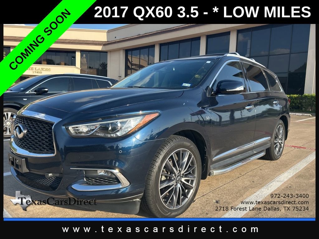 Used 2017 INFINITI QX60 Luxe w/ Deluxe Technology Package image 1