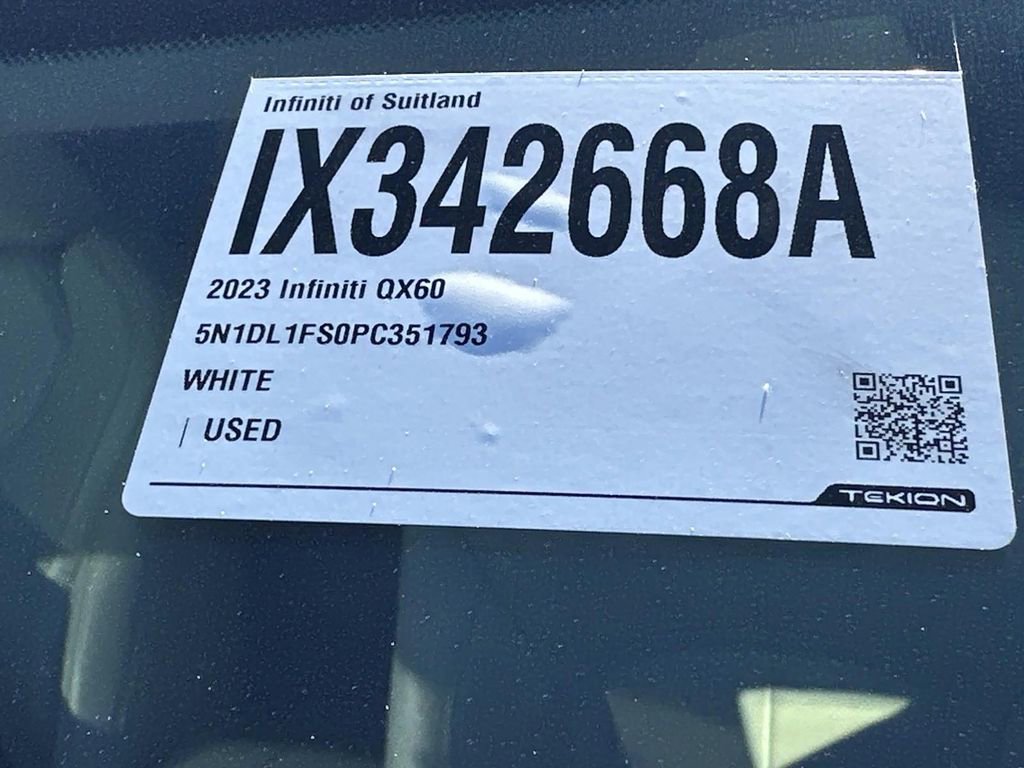 Used 2023 INFINITI QX60 Luxe w/ Cargo Package image 41