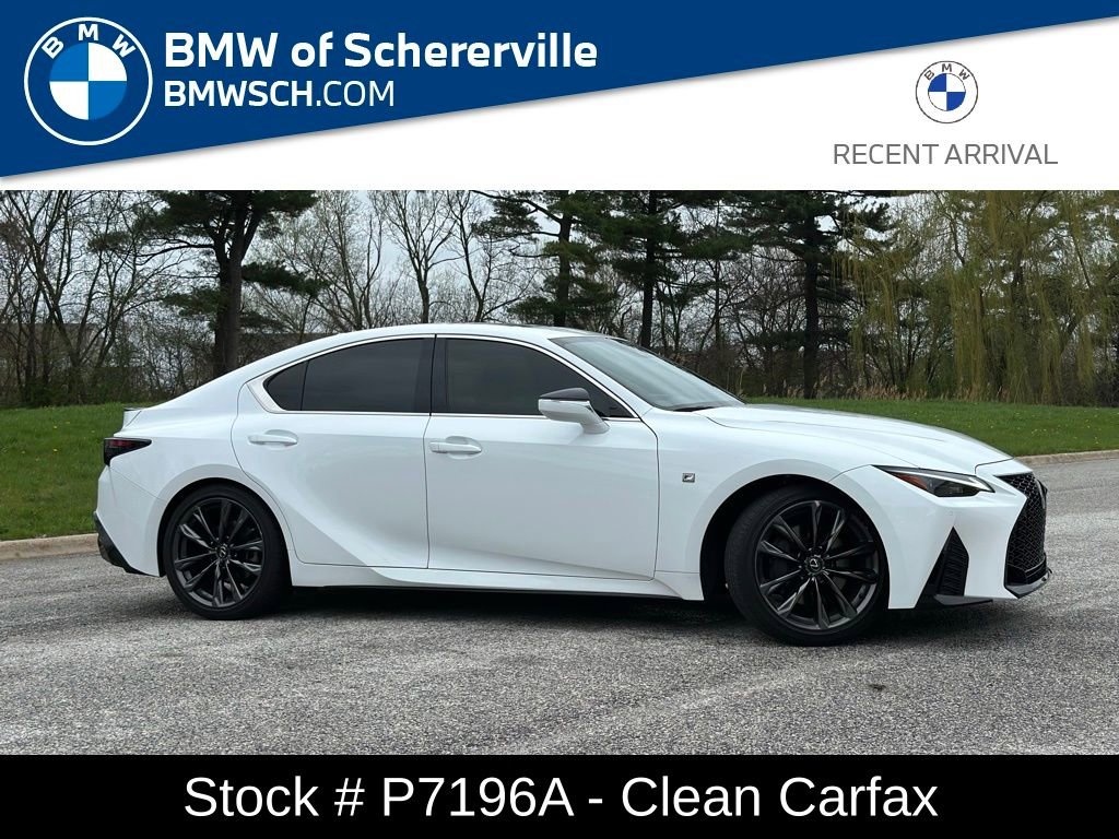 Used 2023 Lexus IS 350 F Sport w/ Memory Package