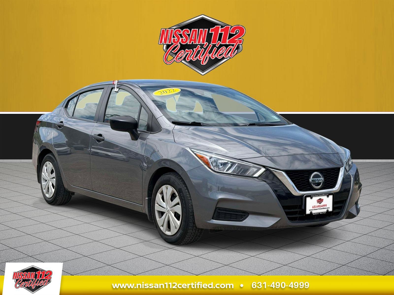 Used 2022 Nissan Versa S w/ Trunk Package FWD image 1