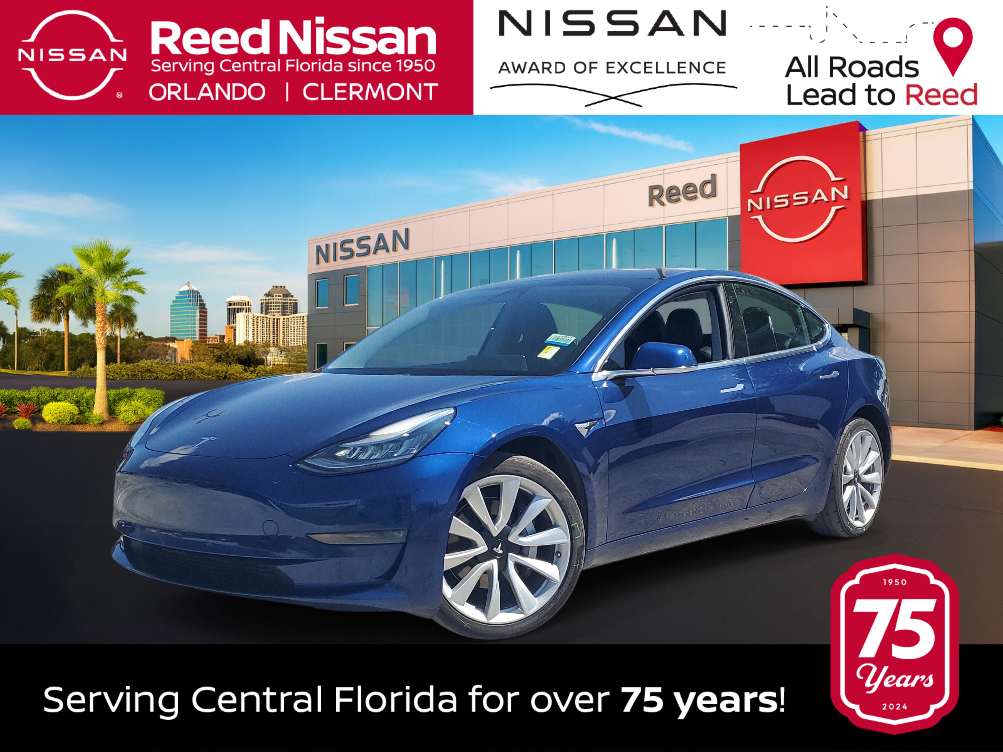 Used 2019 Tesla Model 3 Long Range