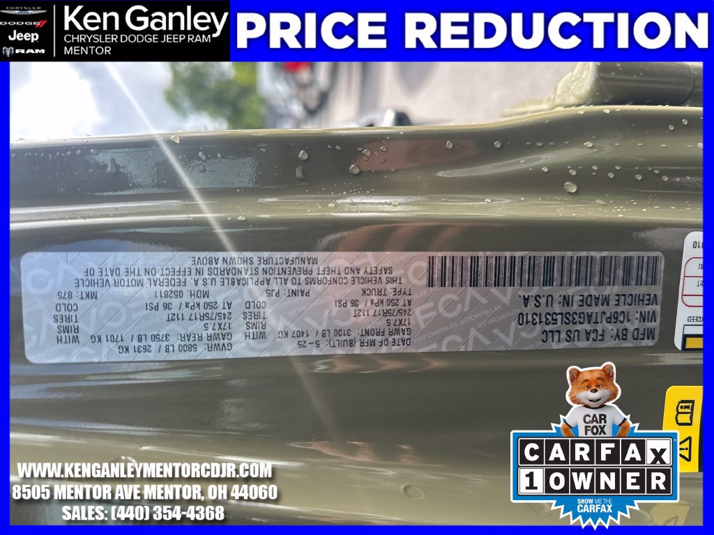 Certified 2025 Jeep Gladiator Sport AWD/4WD image 26