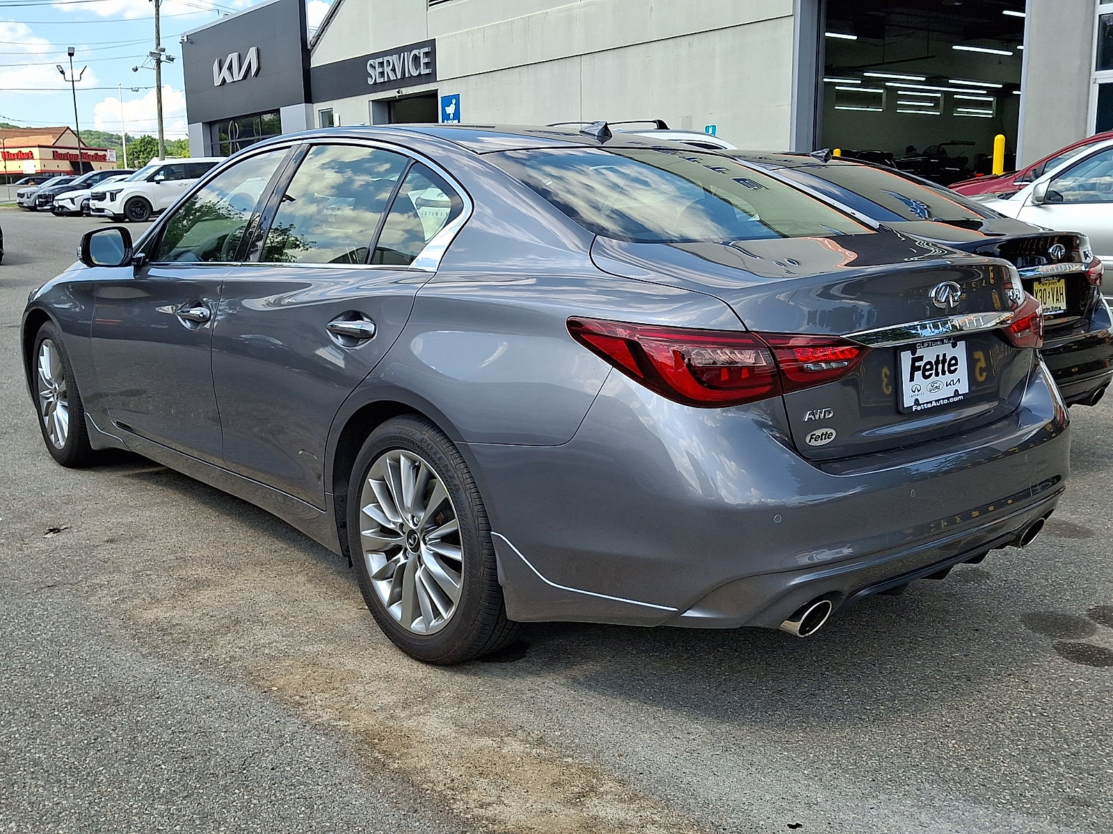 Certified 2023 INFINITI Q50 Luxe w/ Cargo Package AWD/4WD image 4