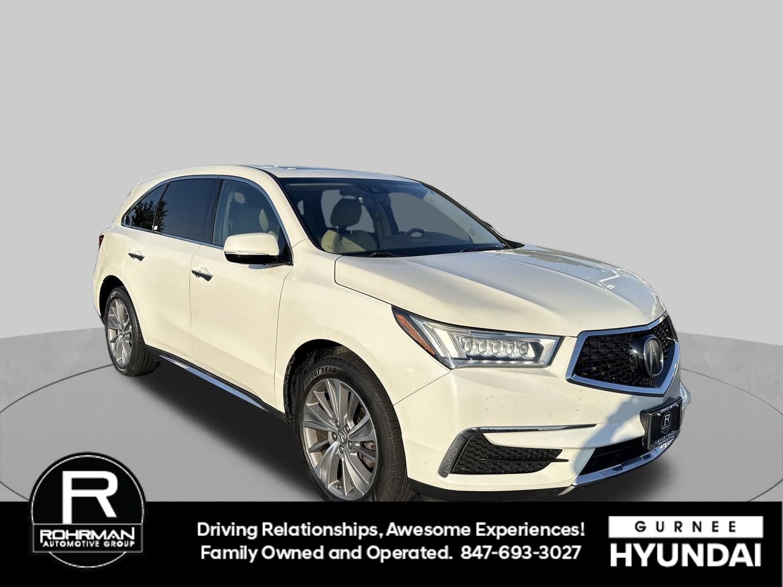 Used 2017 Acura MDX w/ Technology Package AWD/4WD image 2