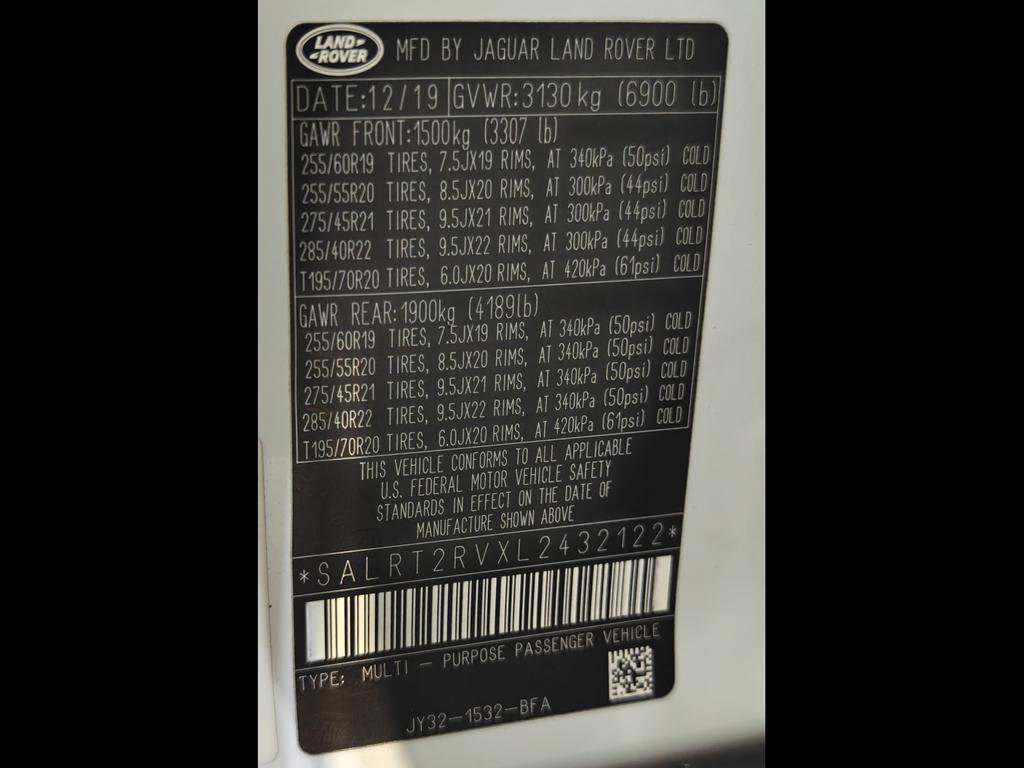 Used 2020 Land Rover Discovery HSE Luxury image 85