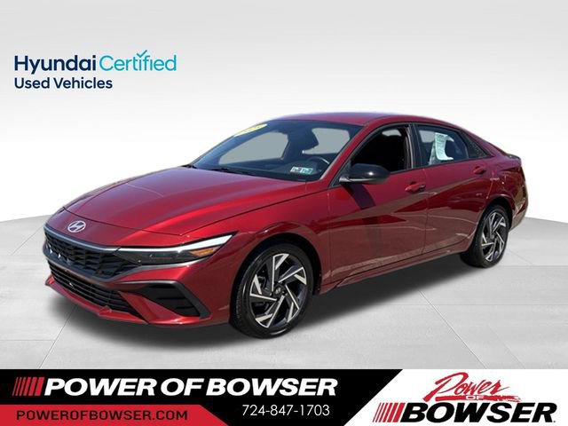 Certified 2025 Hyundai Elantra Sport
