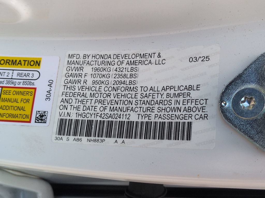 Used 2025 Honda Accord SE image 31