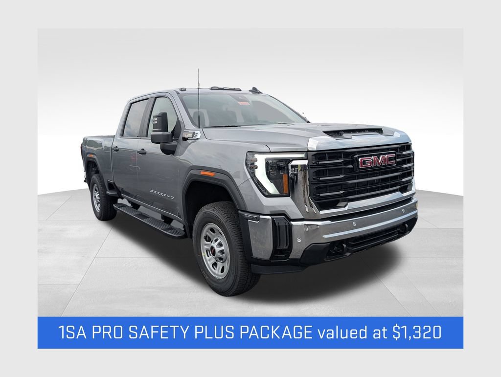 New 2026 GMC Sierra 2500 Pro w/ 1SA Pro Safety Plus Package AWD/4WD 360° Tour