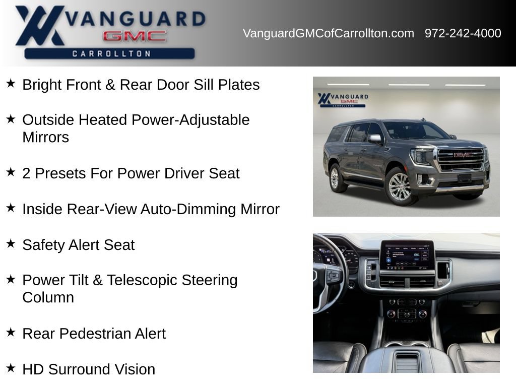Used 2021 GMC Yukon XL SLT w/ SLT Premium Package AWD/4WD image 18