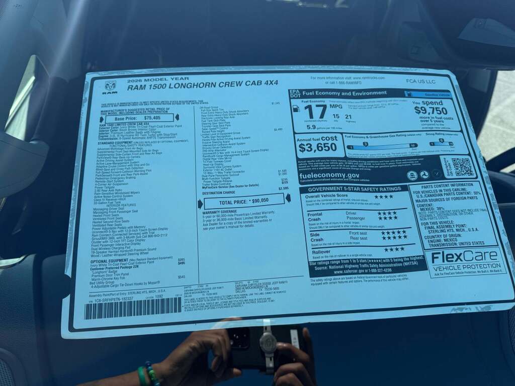 New 2026 RAM 1500 Limited image 21