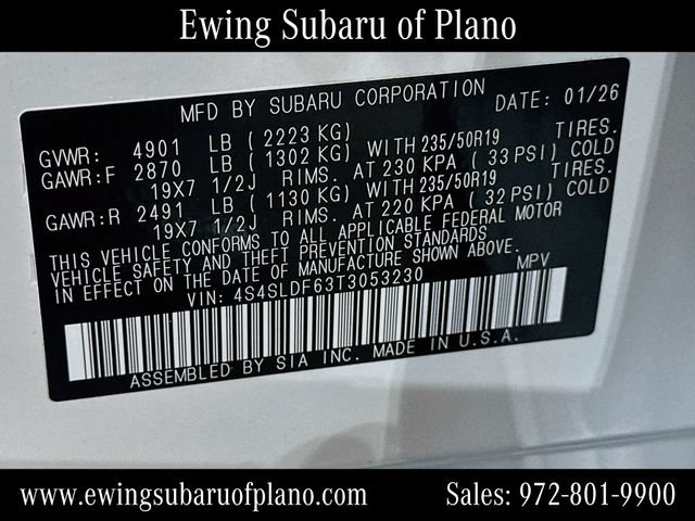 Certified 2026 Subaru Forester Sport AWD/4WD image 33