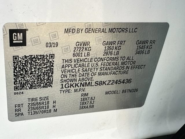Used 2019 GMC Acadia SLT FWD image 25