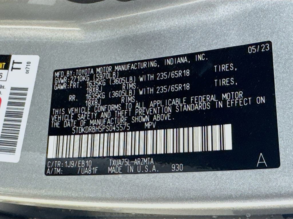 Certified 2023 Toyota Highlander XLE image 24