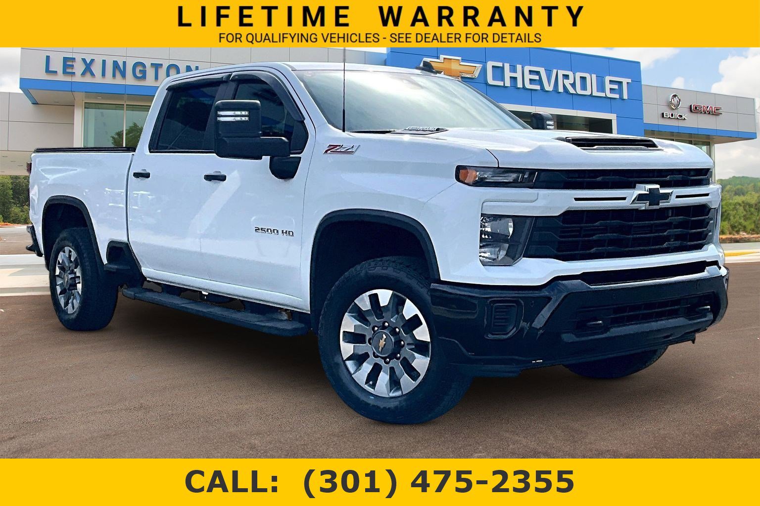 Used 2025 Chevrolet Silverado 2500 Custom w/ Custom Value Package AWD/4WD image 1