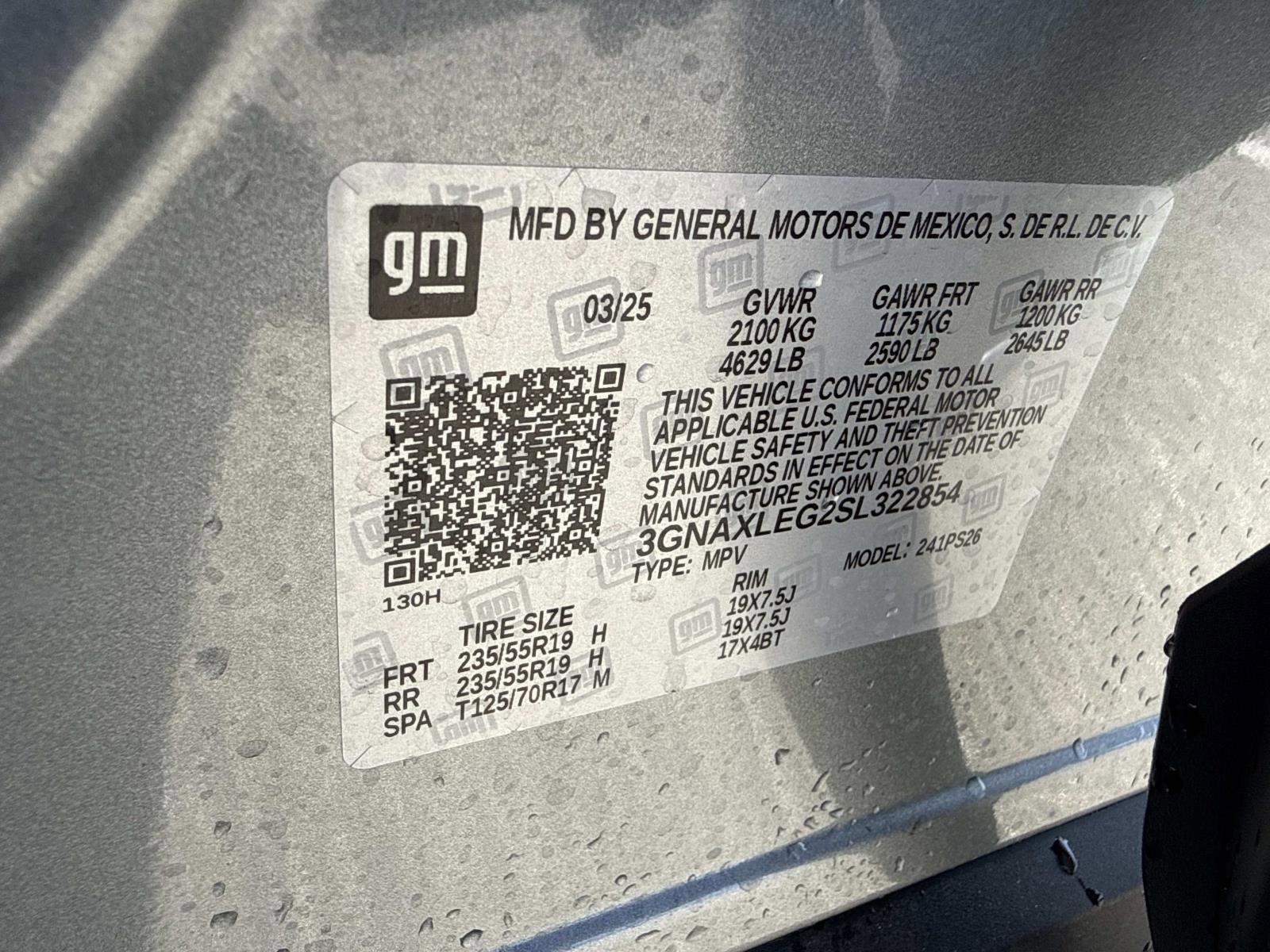 Used 2025 Chevrolet Equinox RS image 33