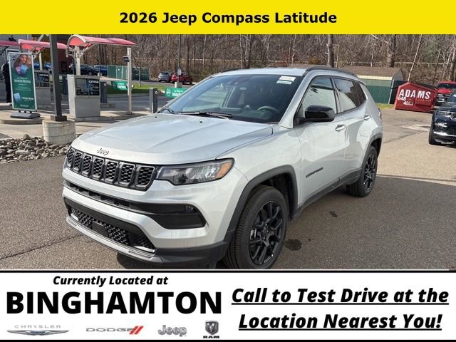New 2026 Jeep Compass Latitude w/ Quick Order Package 29K image 3