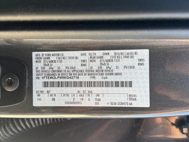 Used 2024 Ford F150 STX w/ STX Black Appearance Package AWD/4WD image 26