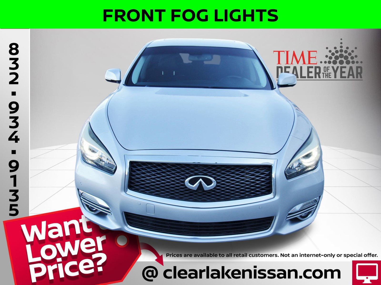 Used 2017 INFINITI Q70 3.7 image 2