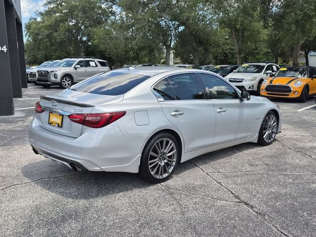 Used 2018 INFINITI Q50 Red Sport 400 w/ Proactive Package RWD image 5