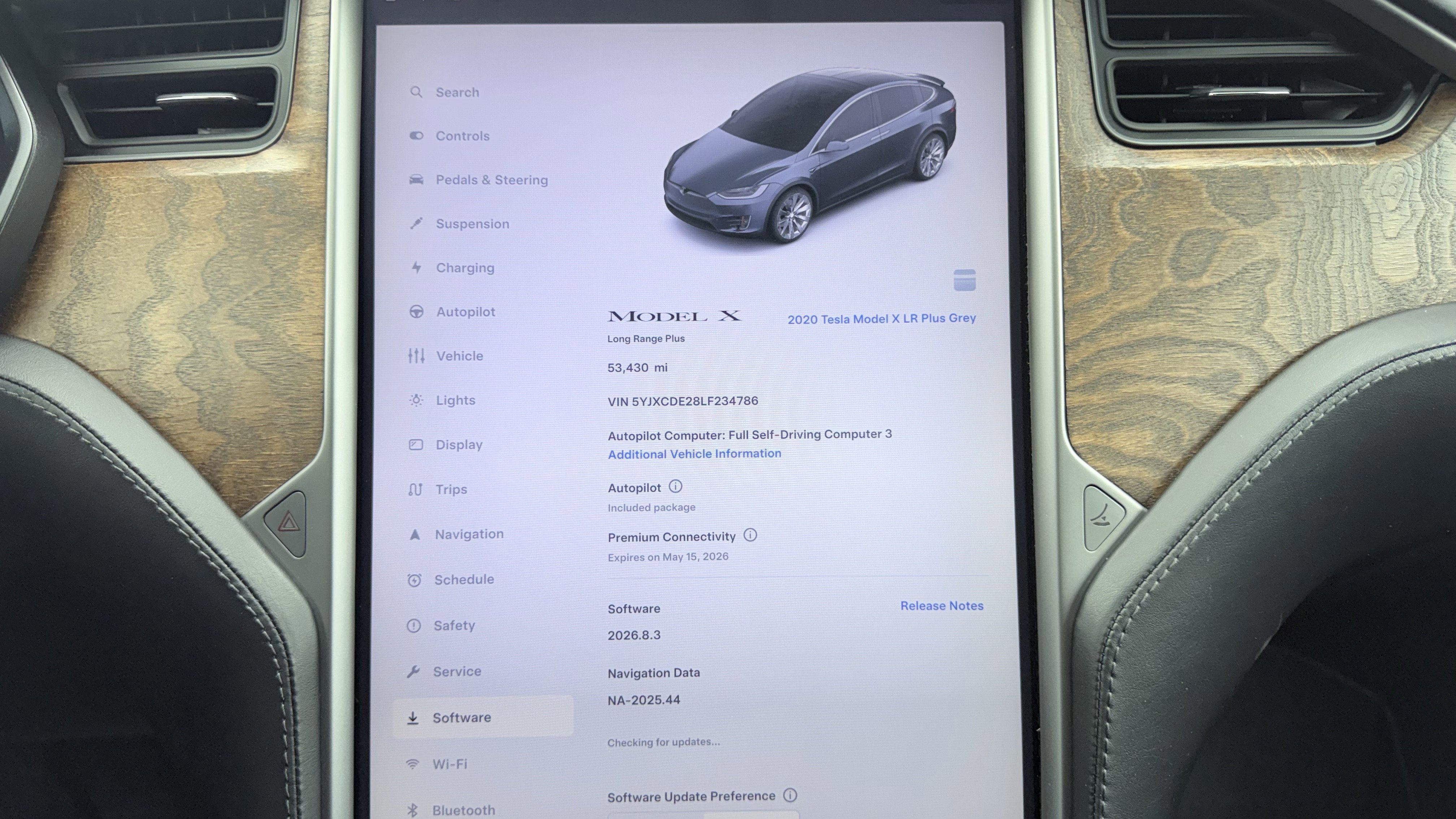 Used 2020 Tesla Model X Long Range AWD/4WD image 2