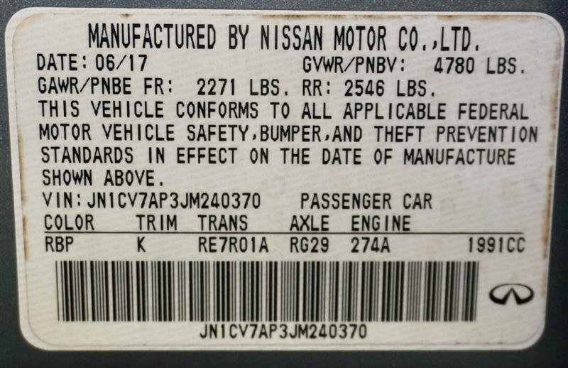 Used 2018 INFINITI Q50 Luxe w/ Essential Package (2.0T Luxe) image 44