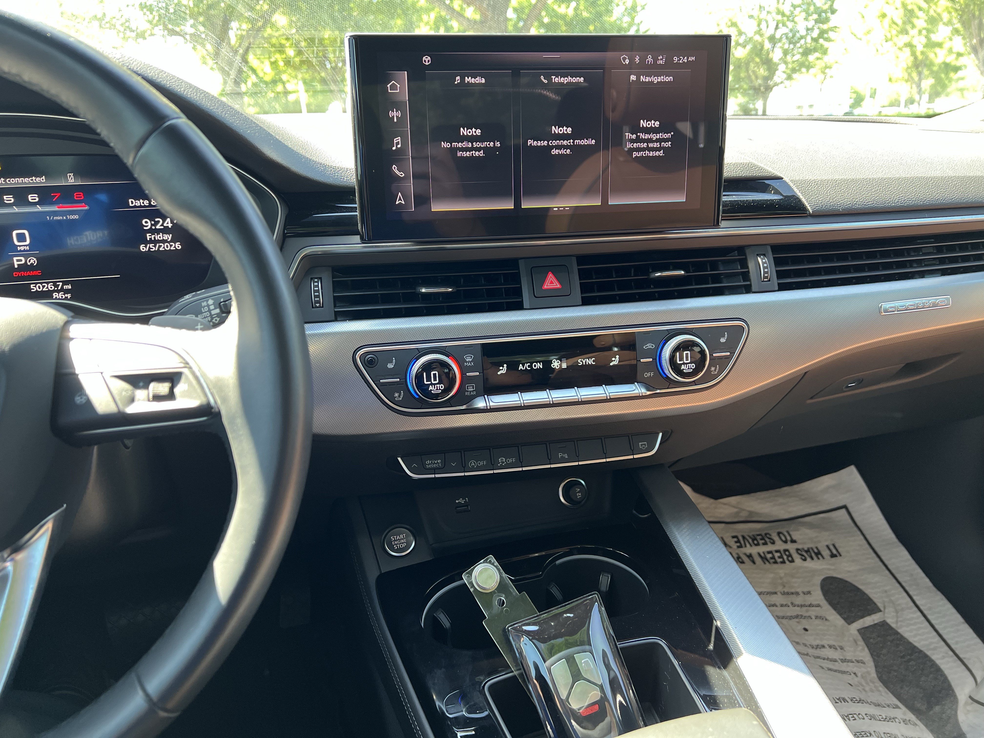 Used 2024 Audi A5 2.0T Premium Plus w/ Premium Plus AWD/4WD image 18
