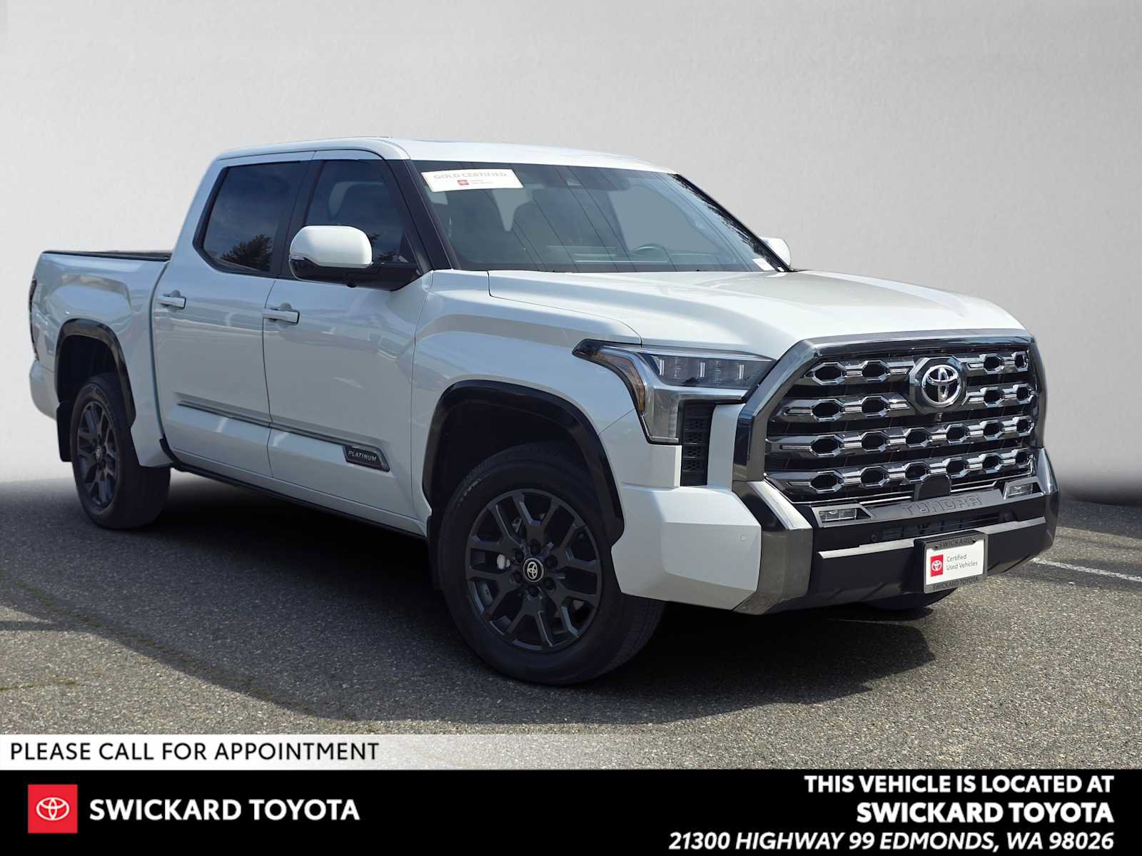 Certified 2026 Toyota Tundra Platinum