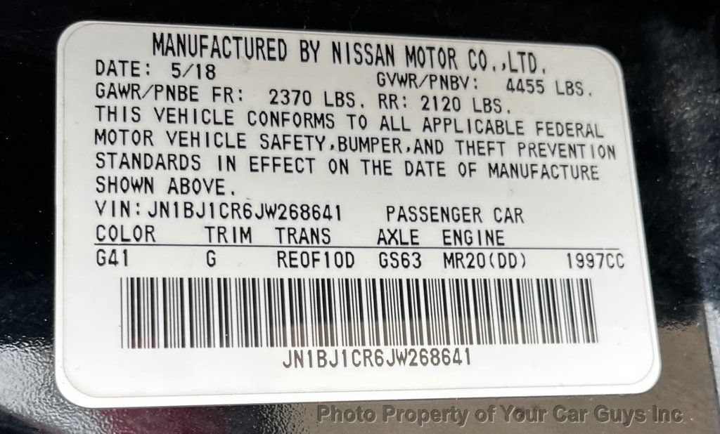 Used 2018 Nissan Rogue Sport S w/ S Appearance Package AWD/4WD image 24