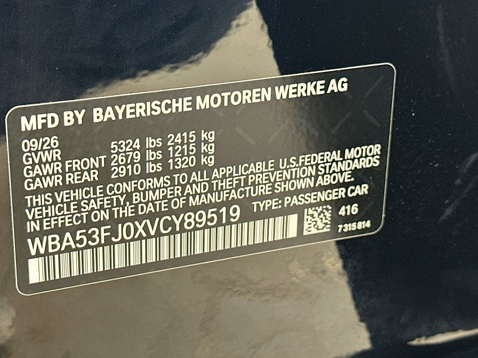 New 2027 BMW 530i xDrive w/ M Sport Package AWD/4WD image 50