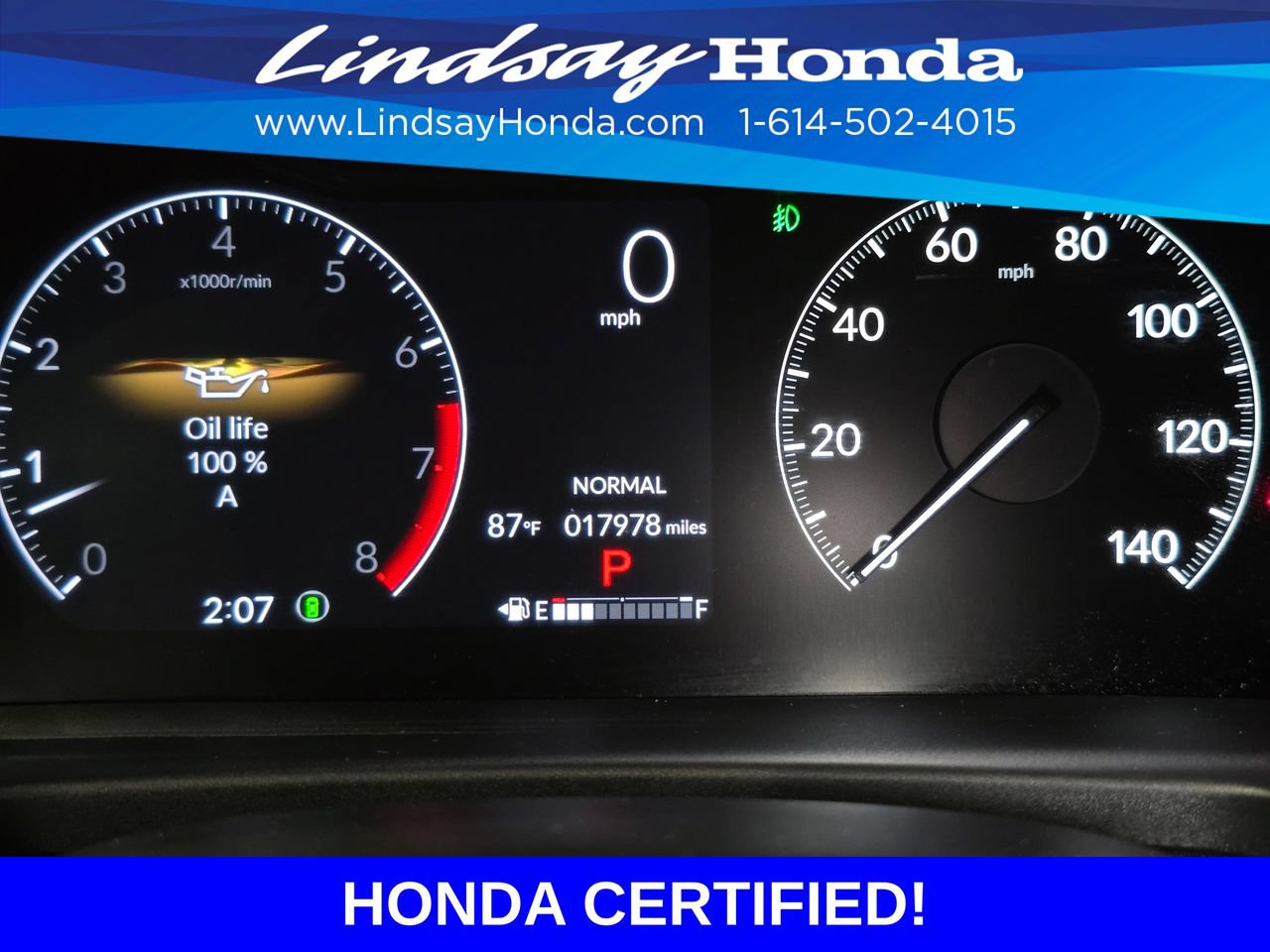 Certified 2025 Honda Pilot Sport image 16