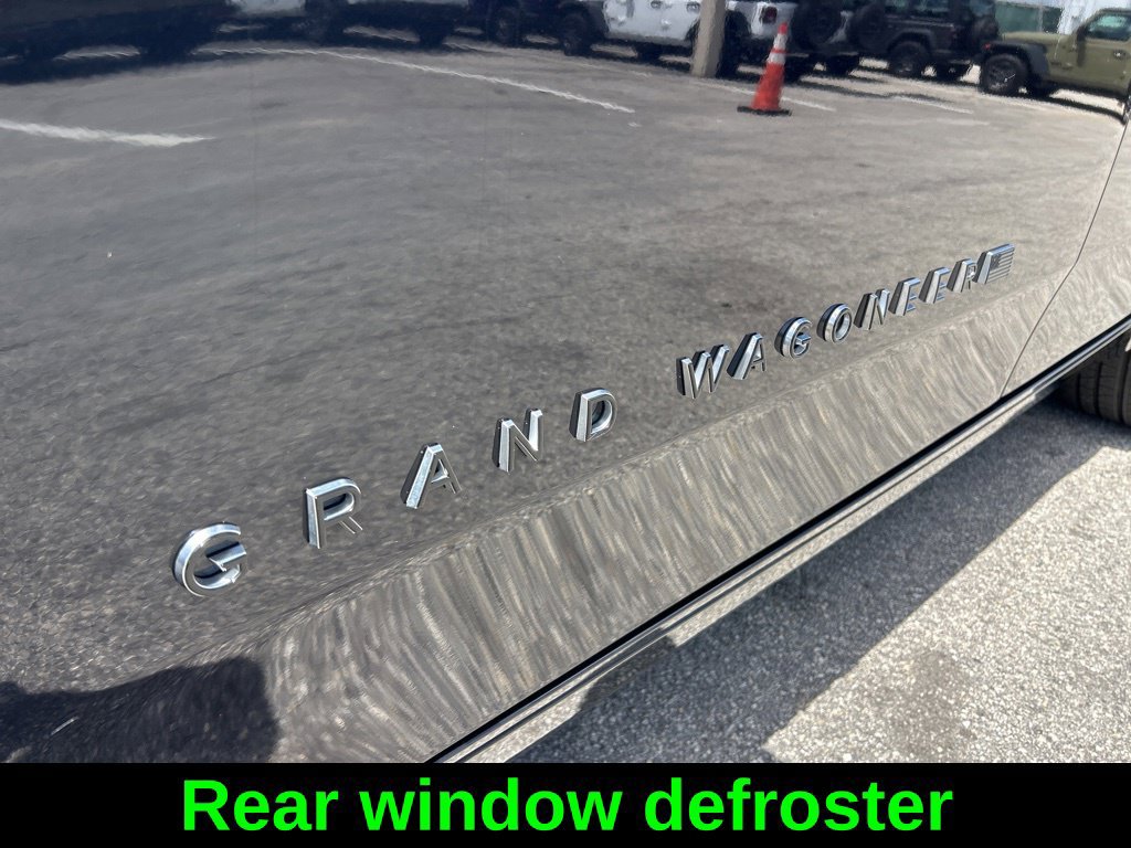 Used 2024 Jeep Grand Wagoneer Series II Obsidian w/ Quick Order Packagew 28T AWD/4WD image 22