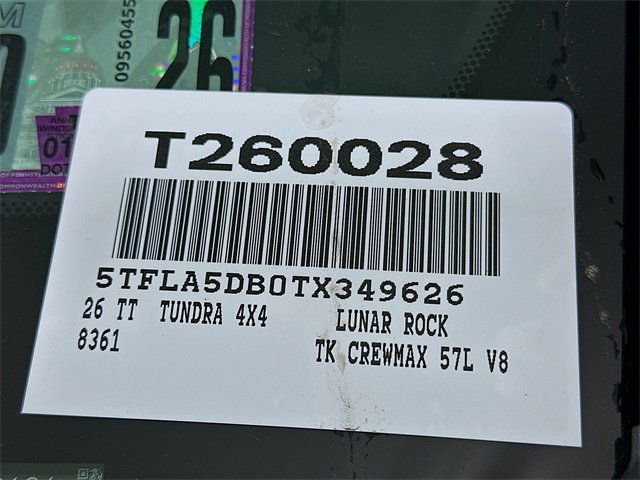 New 2026 Toyota Tundra SR5 image 18