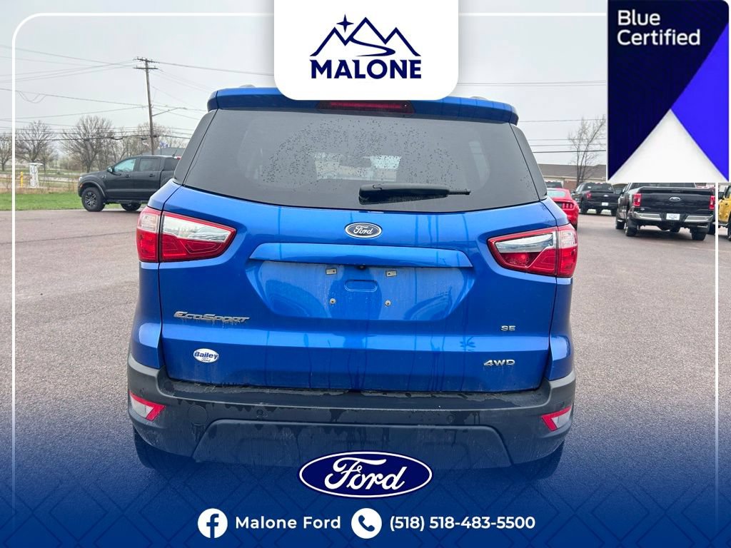 Certified 2021 Ford EcoSport SE AWD/4WD image 4